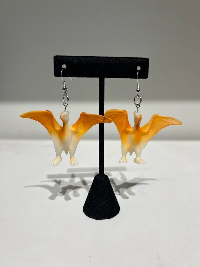 Pterodactyl earrings store